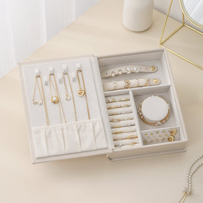 PU Leather Magic Book Design  Jewelry Case