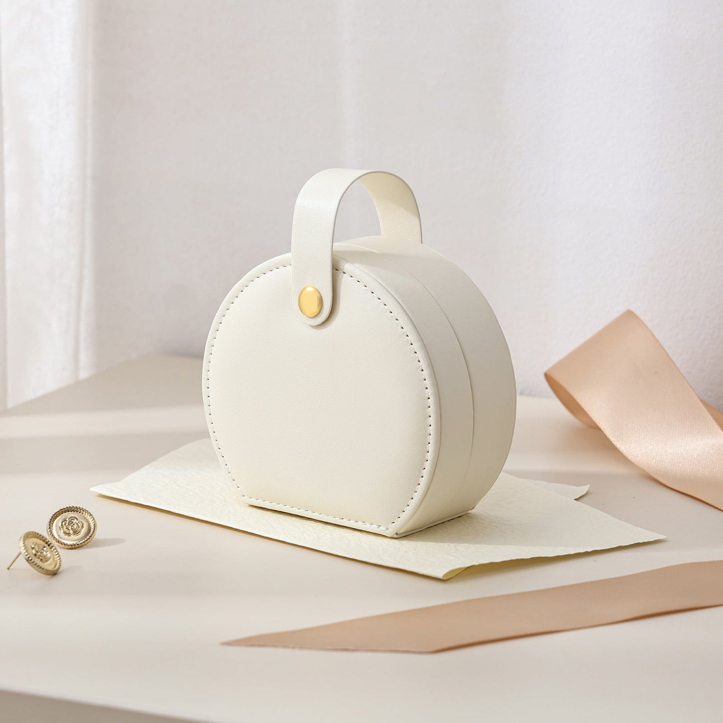 Small Travel Jewelry Case