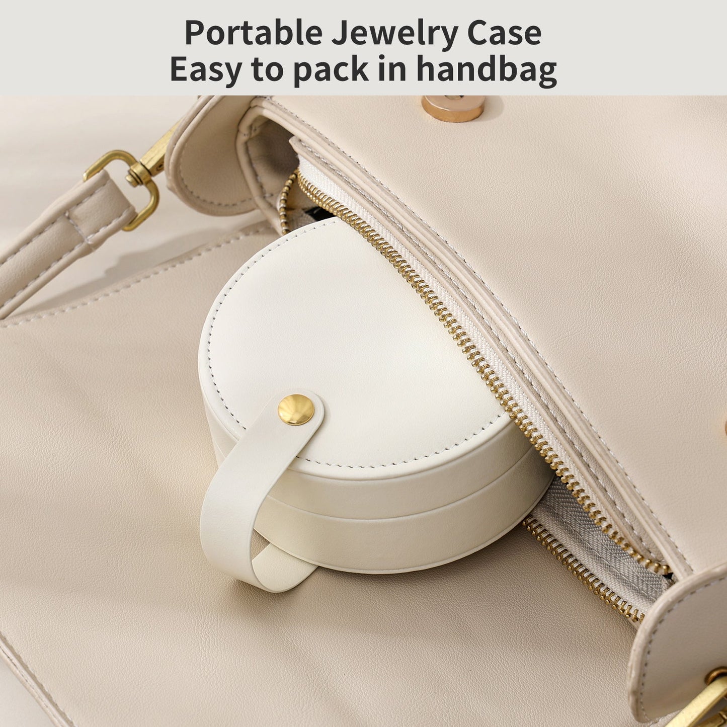 Small Travel Jewelry Case