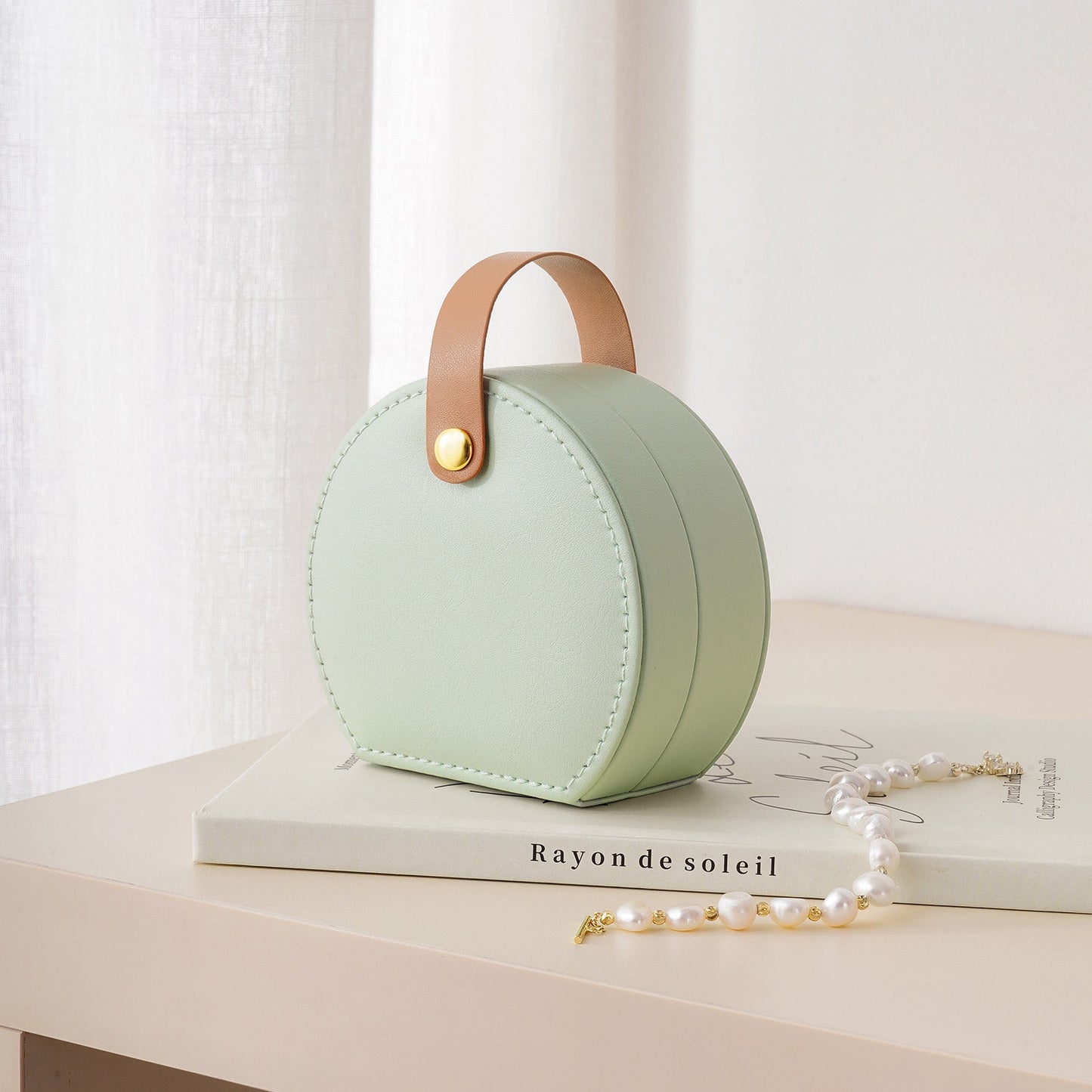 Small Travel Jewelry Case