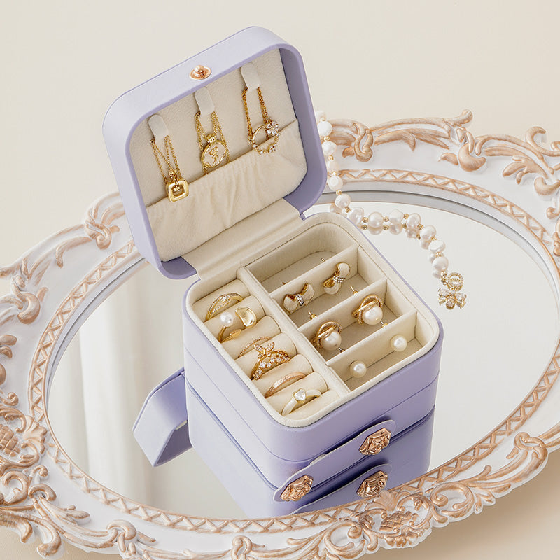 3-In-1 Travel Jewelry Case