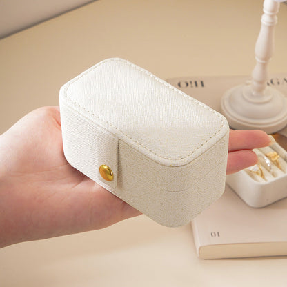 Travel Mini Jewelry Box Lipstick Storage Case