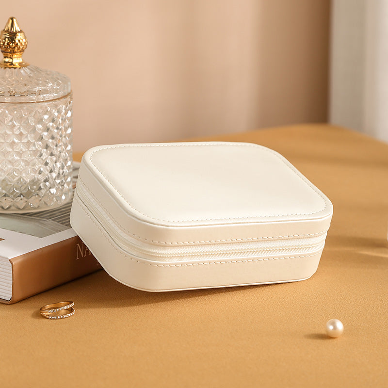 Zippered Travel Jewellery Box