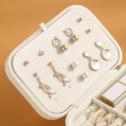 Zippered Travel Jewellery Box