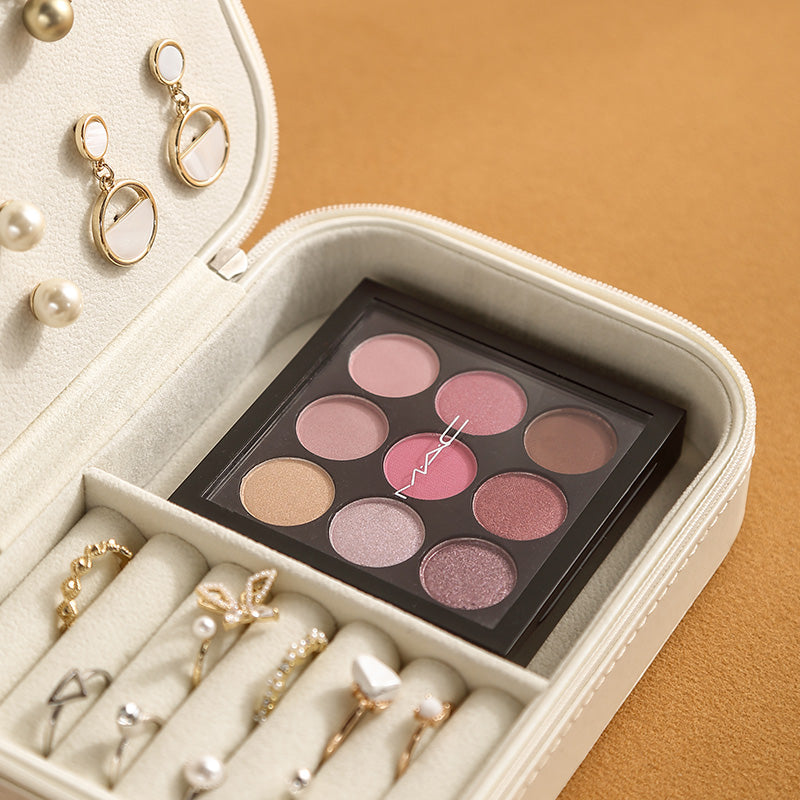 Zippered Travel Jewellery Box