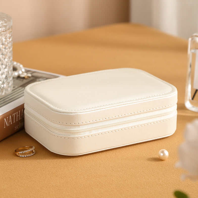 Zippered Travel Jewellery Box