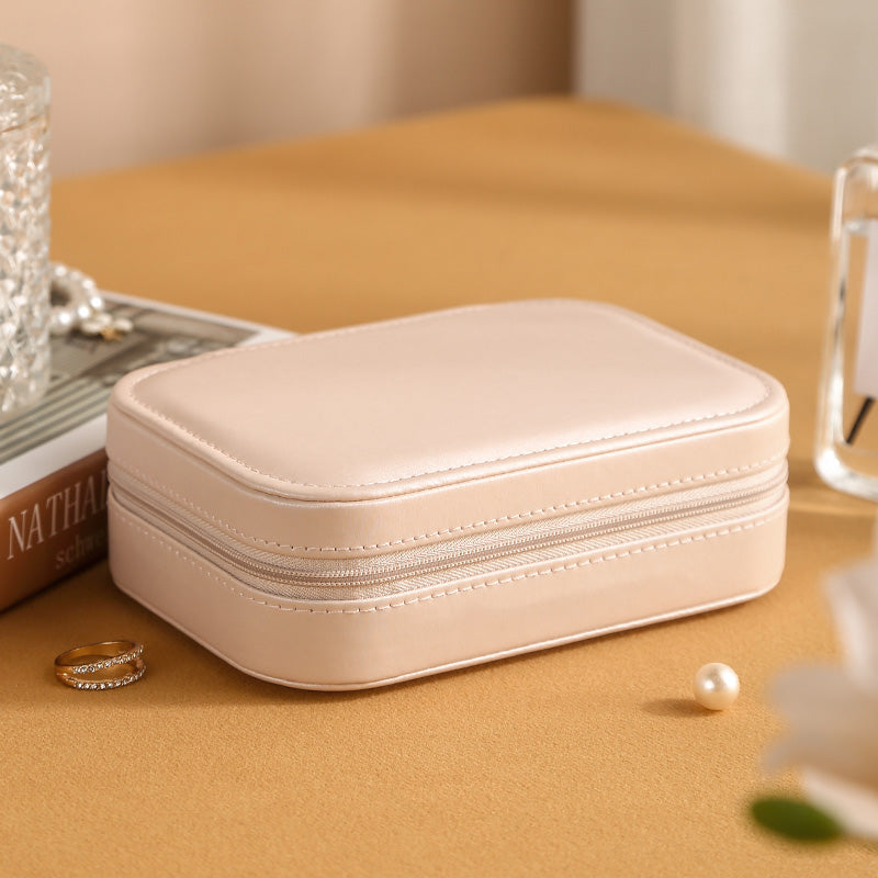 Zippered Travel Jewellery Box