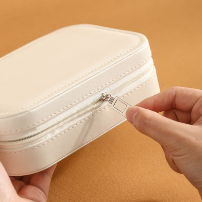 Zippered Travel Jewellery Box