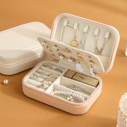 Zippered Travel Jewellery Box