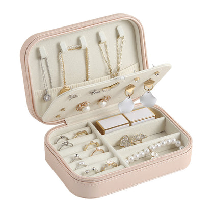 Zippered Travel Jewellery Box